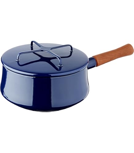 Amazon.com: Dansk 856387 Kobenstyle Blue Mini Saucepan, Small